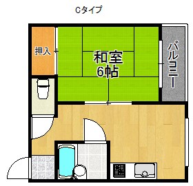グランビルド住之江公園 間取り
