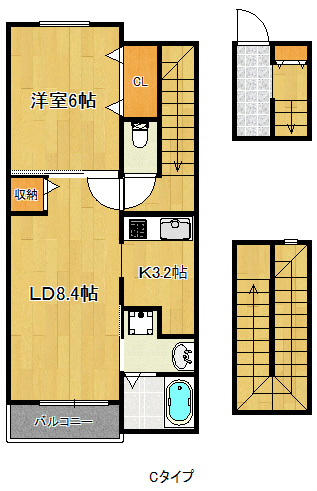 グランソレイユ 間取り