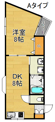 コーポ日高 間取り