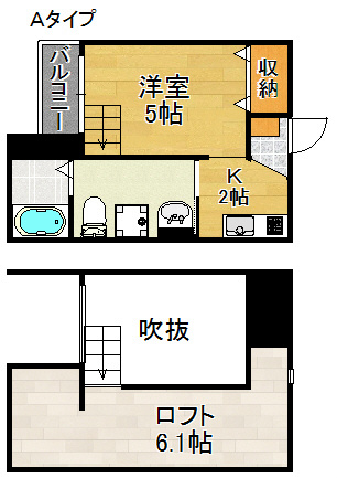 Lirest Suminoe 間取り