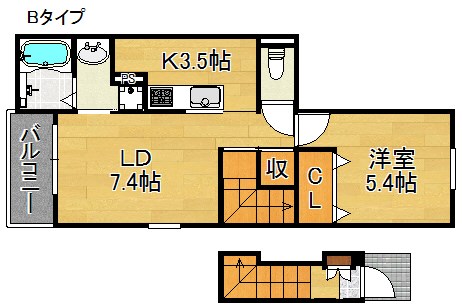 クロスローズ・パーク 間取り