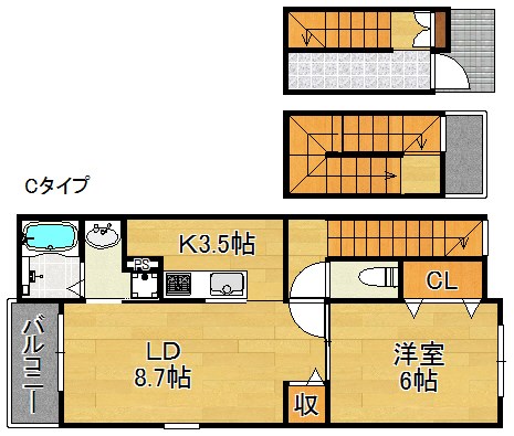 クロスローズ・パーク 間取り