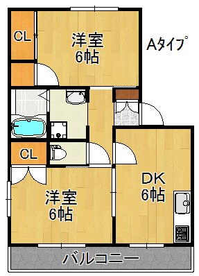 コーポシーガル 間取り