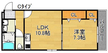 イゾラ　フォルトゥーナ 間取り