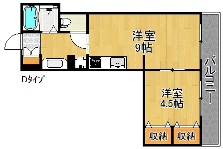 エムテック北島テラス 間取り