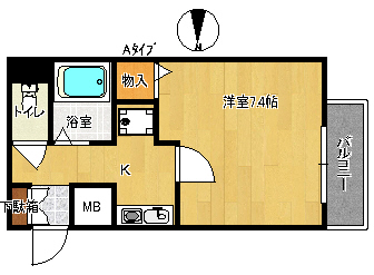 アネックス北島 間取り