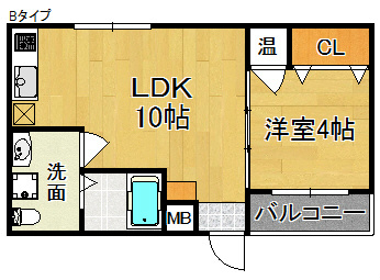 Ｆメゾン東加賀屋Ⅱ番館  間取り