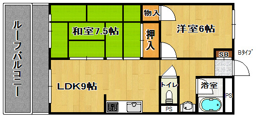 塩田マンション 間取り