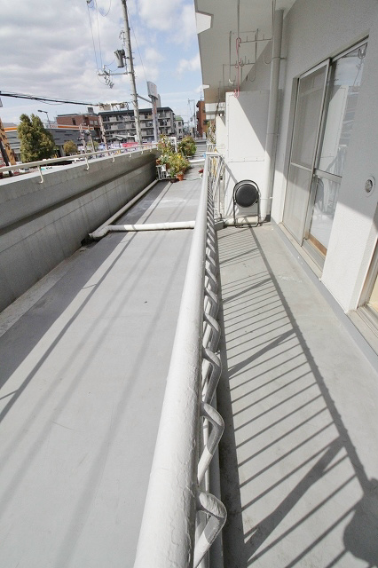 塩田マンション ベランダ