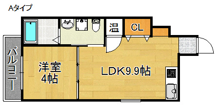 ＦメゾンWEST 間取り