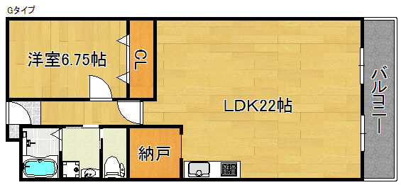 アノパーク加賀屋 間取り