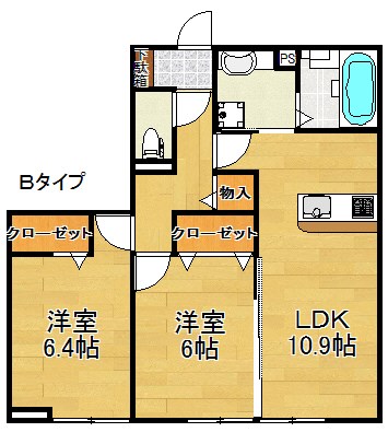 Elite Chateau清水丘 間取り