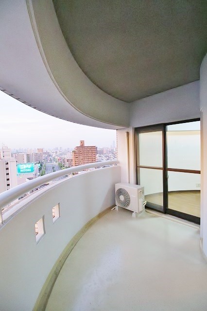 住之江フタバビル ベランダ