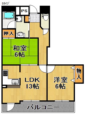 住之江フタバビル 間取り