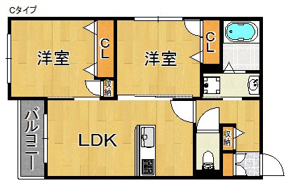 Ami Court 和 間取り