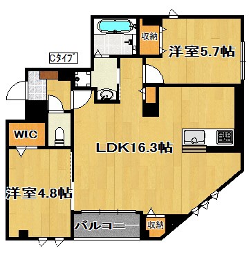 アプリーレ 間取り