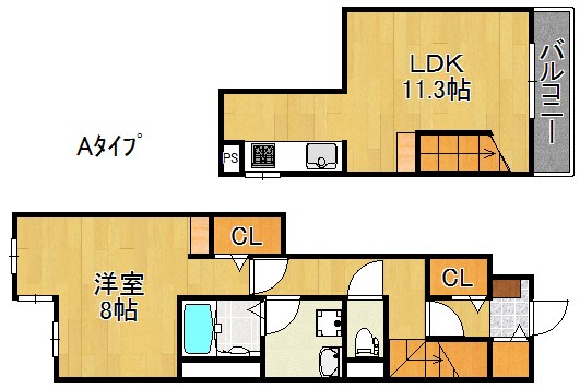 グランツ　サータァ 間取り