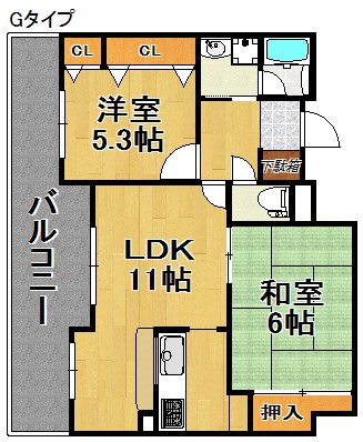 住之江フタバビル 間取り