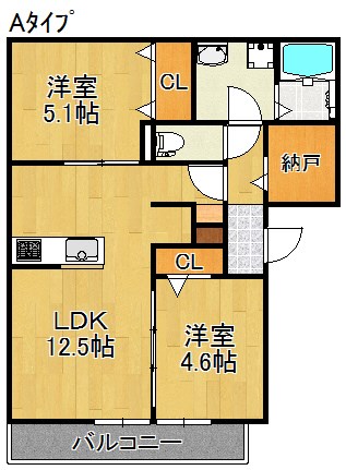 RES粉浜西 間取り