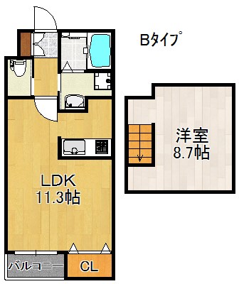 コーポN+ 間取り