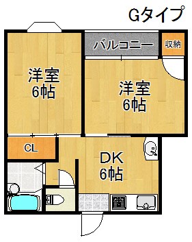 エクセレント川辺 間取り