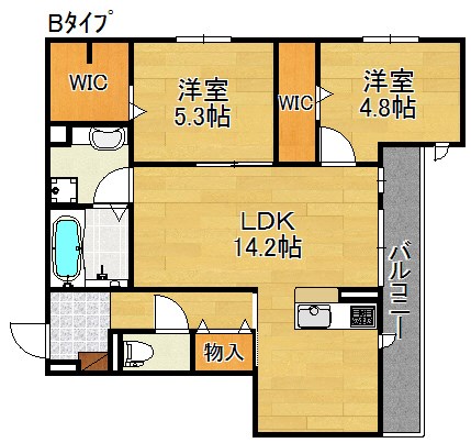 グランエスポワール寿 間取り