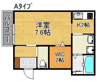 エルメゾン聖天下 間取り