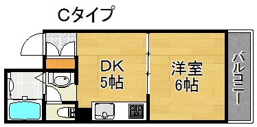 アメニティ住之江 間取り
