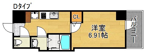 グランパシフィック玉出 間取り