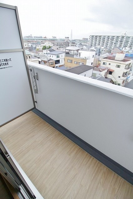 アクセルカクエイ ベランダ