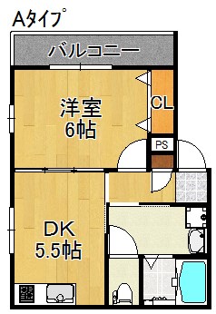 グリッター清水丘 間取り