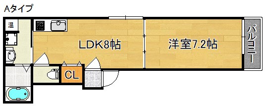 FDS GLAD 間取り