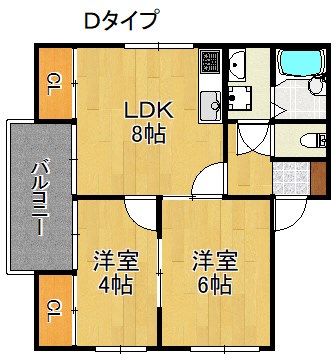 エレガンス中加賀屋 間取り