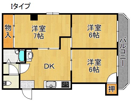 エクセレント川辺 間取り