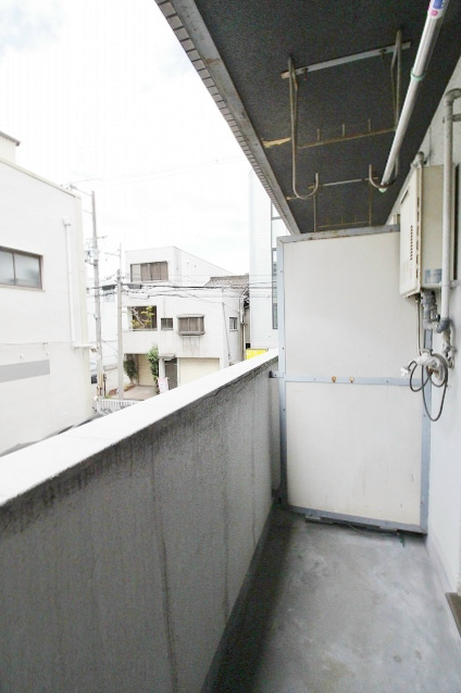 スカイハイツ中加賀屋 ベランダ