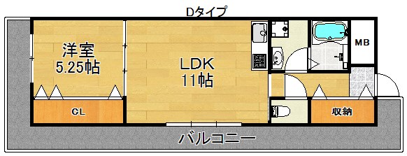 アノパーク加賀屋 間取り