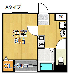 ヴィラ安立 間取り