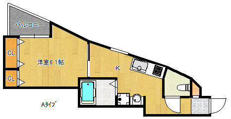 グリッター住之江 間取り