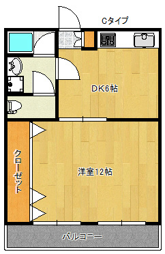 エクセルコート住之江公園 間取り