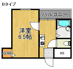 アドヴァン住之江 間取り