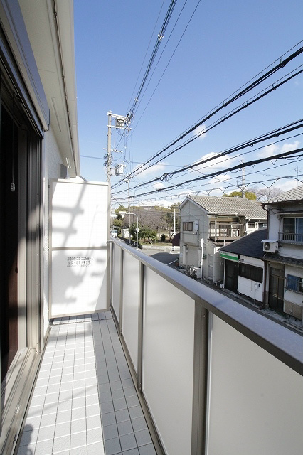テラス北加賀屋 ベランダ
