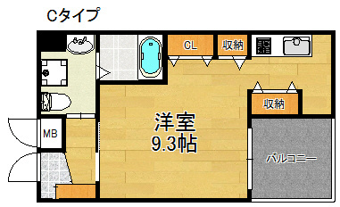 エムズコート玉出 間取り