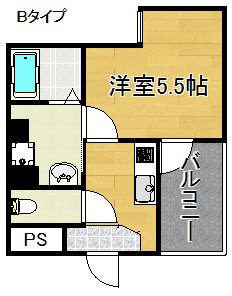 グランエクラ天下茶屋 間取り