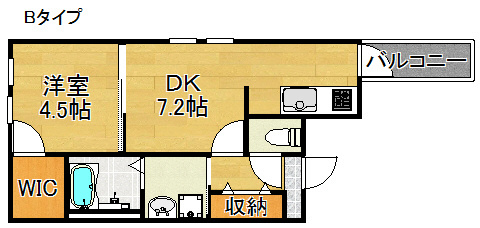 ソレイユ聖天下Ｃ 間取り