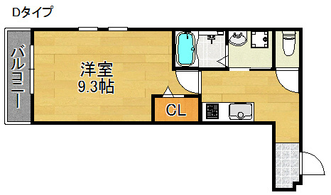 ソレイユ聖天下Ｃ 間取り