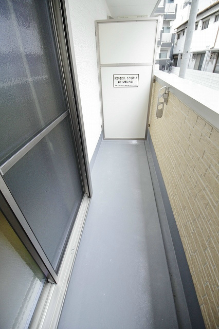 Fメゾン北加賀屋Ⅳ番館  ベランダ