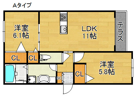 ＫＳＣ 間取り