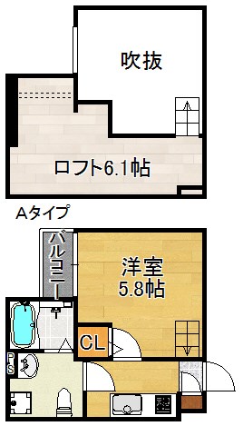 安立荘（アンリュウソウ） 間取り