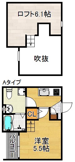 ESOLA（エソラ） 間取り
