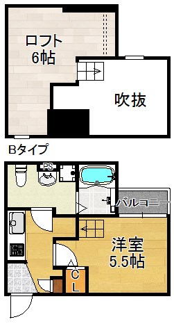 安立荘（アンリュウソウ） 間取り